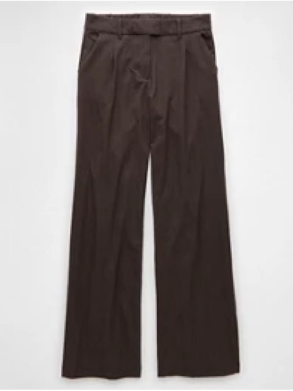 American Eagle AE Stretch Poppy Trouser Size 4 Olive Moss